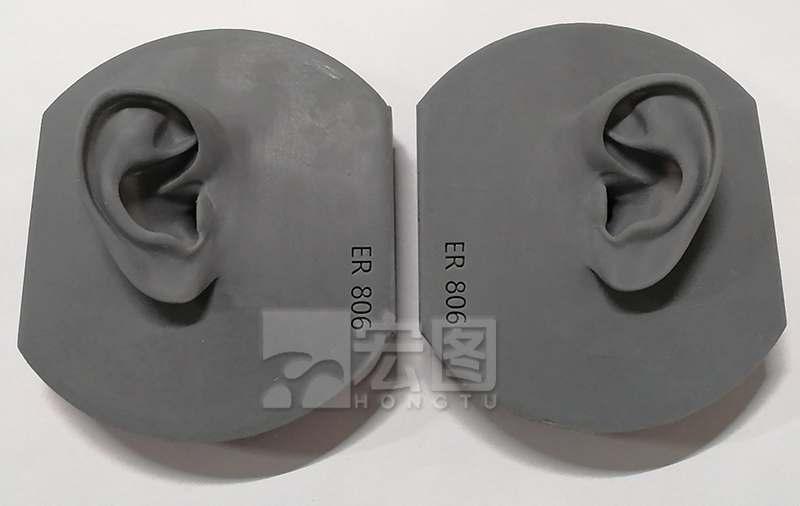 灰色硅膠耳朵 灰色硅膠耳朵